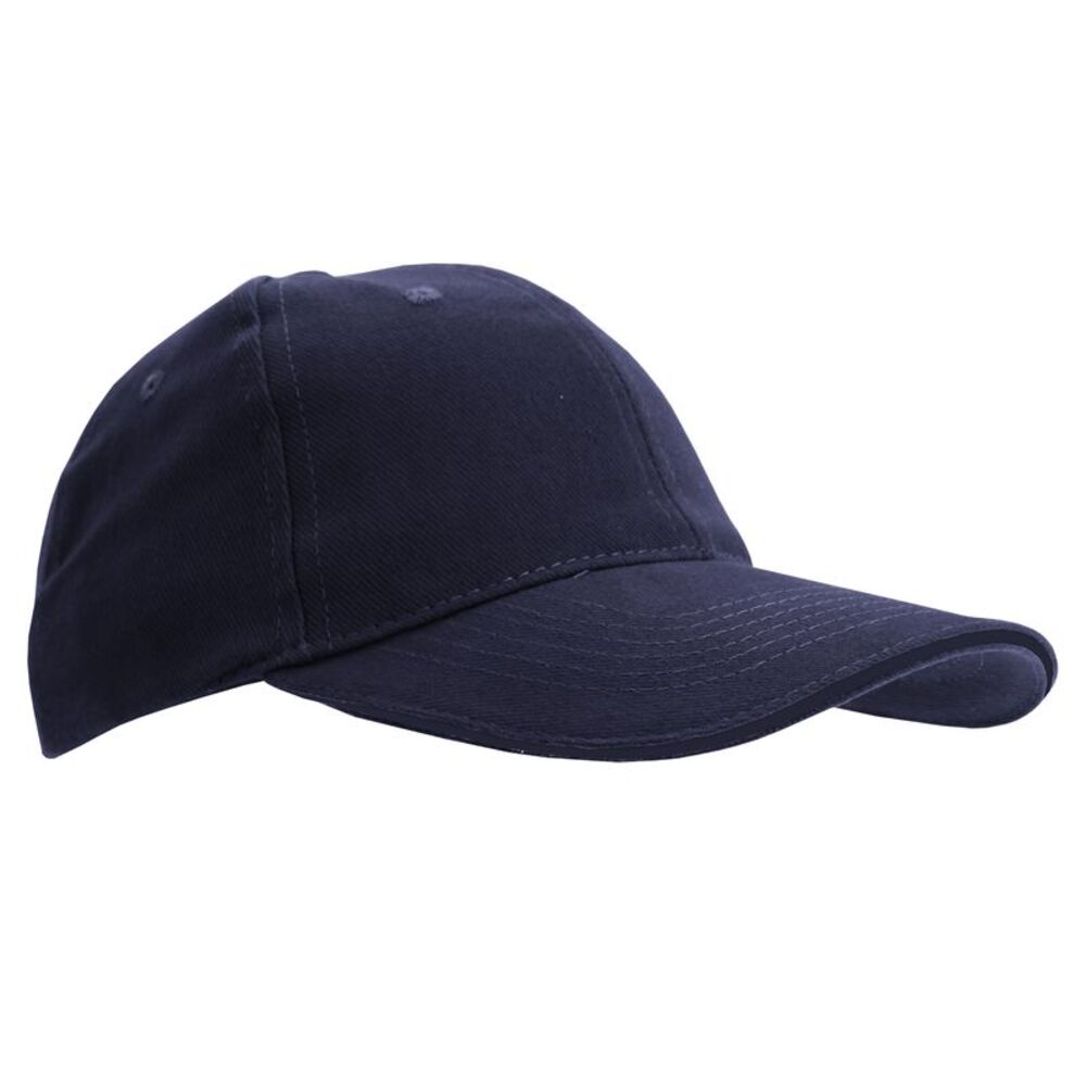 SOLS Unisex Buffalo 6 Panel Baseball Cap / French Navy